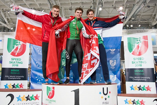 Фрост - партнер IV чемпионата мира по конькобежному спорту  среди студентов в Минске