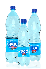 Минеральная газированная вода «ФРОСТ» фторосодержащая, лечебно-столовая