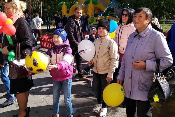 Задорная команда ФРОСТ приняла участие в праздновании 60-летия города Белоозерска