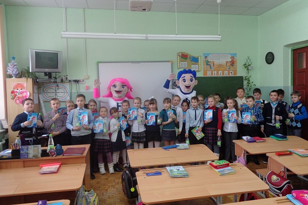 Занимательное знакомство Фреда и Стеллы с минскими школьникам
