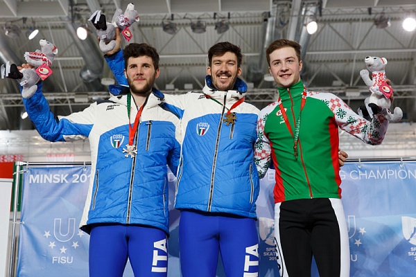 Фрост - партнер IV чемпионата мира по конькобежному спорту  среди студентов в Минске